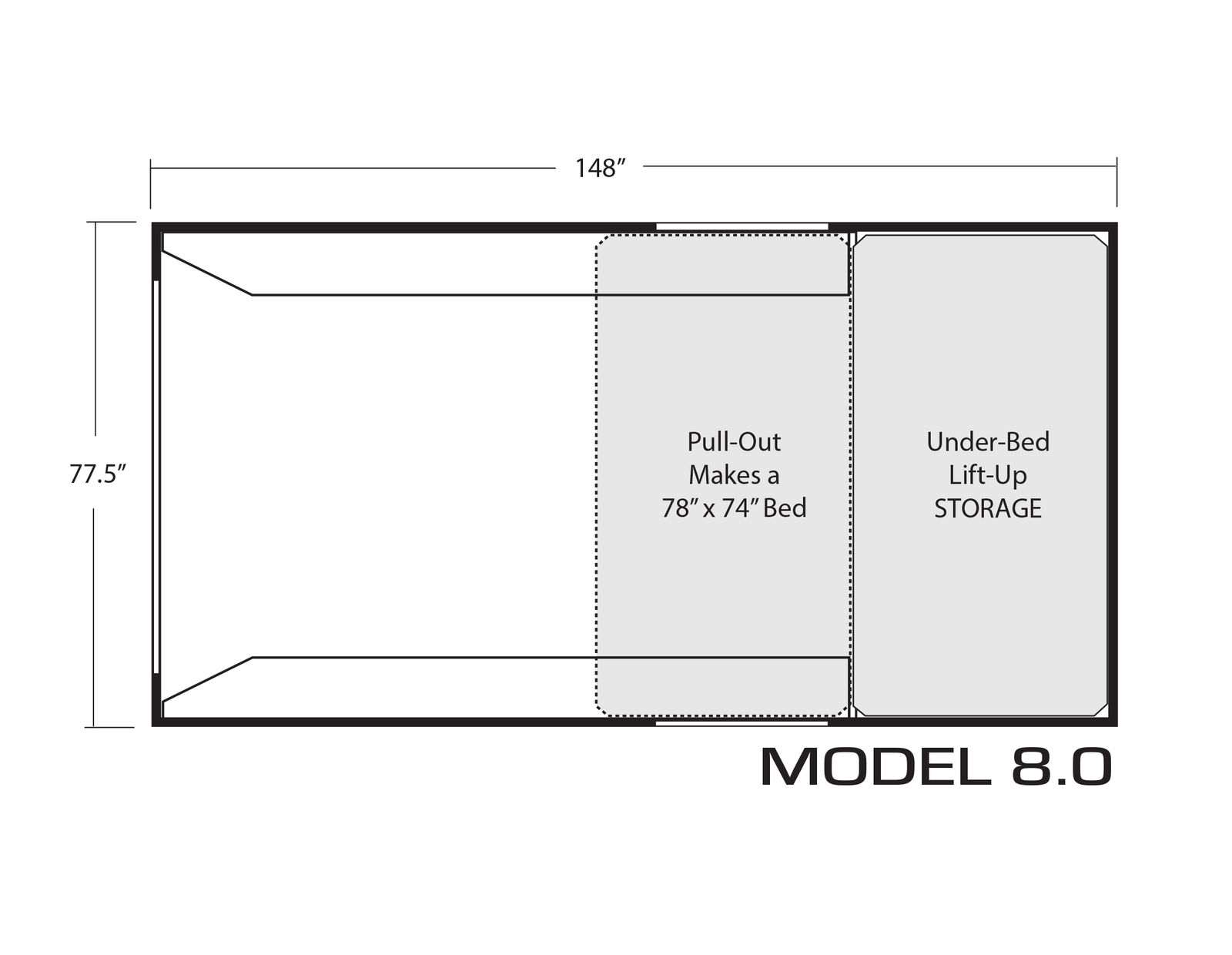 OV-X 8.0 floorplan