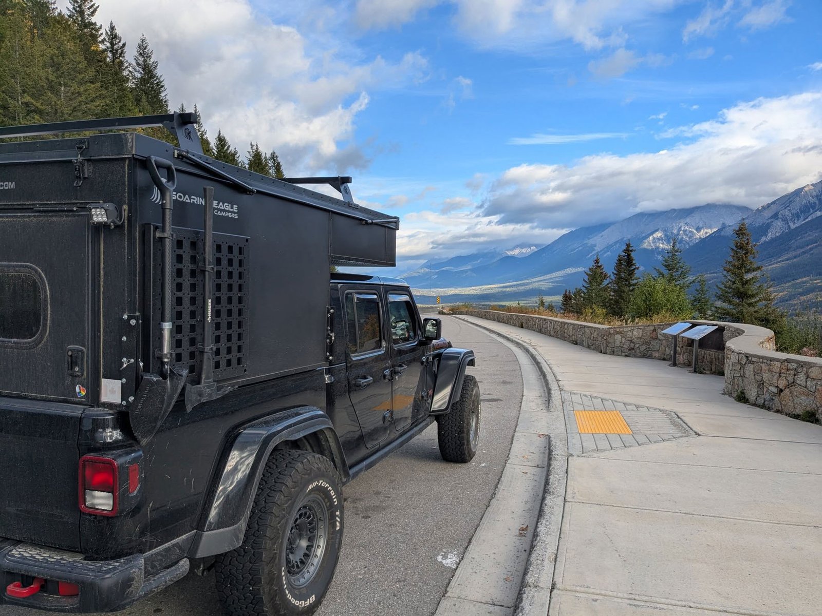 OV-X 5.0 truck topper camper