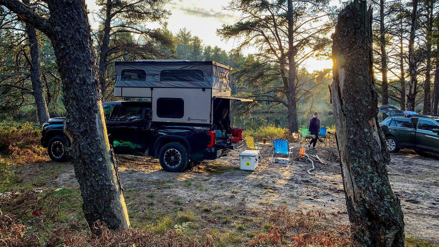 OV-X 8.0 truck topper camper