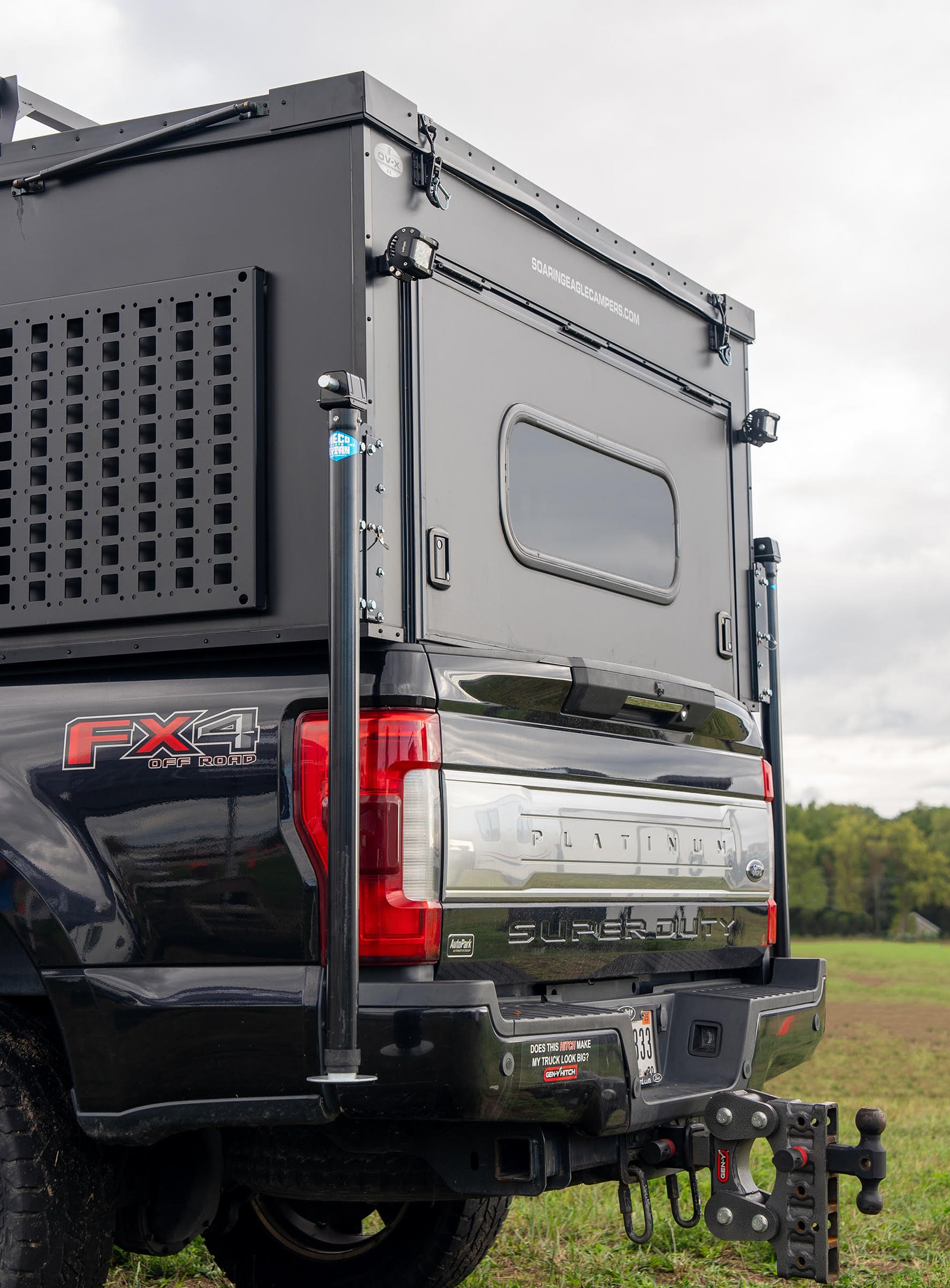 OV-X 8.0 truck topper camper
