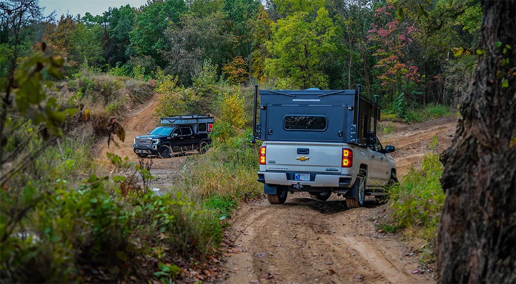 OV-X 8.0 truck topper camper